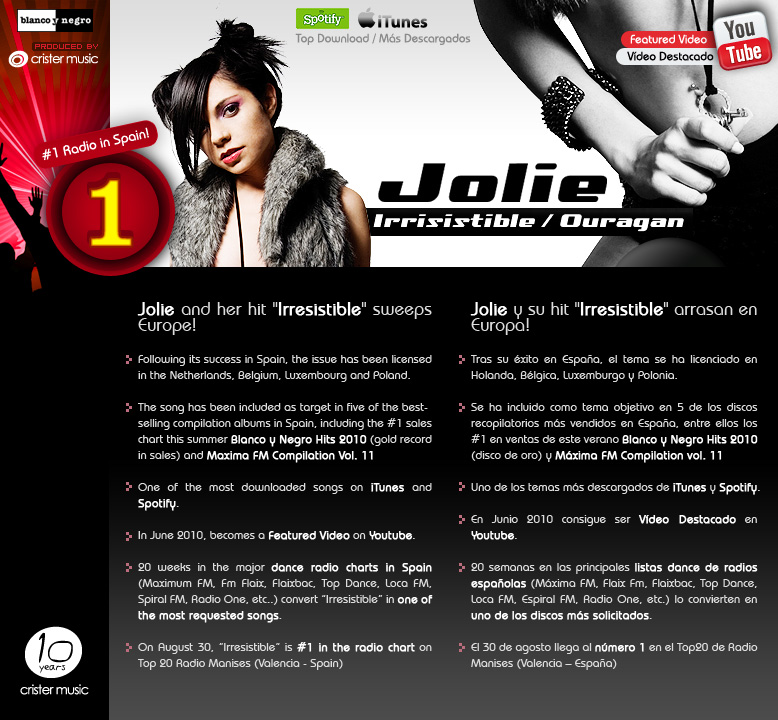 Jolie - Irrisistible / Ouragan