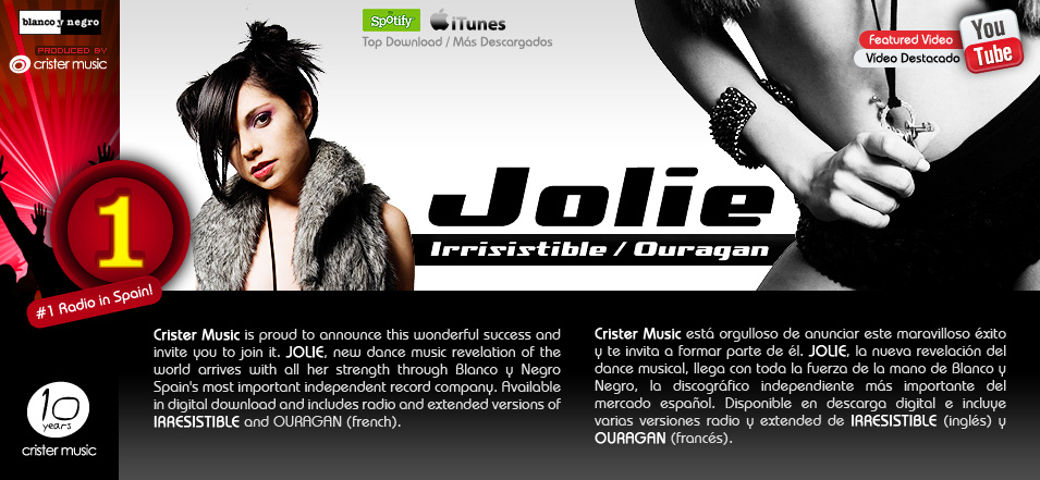 Jolie - Irrisistible / Ouragan